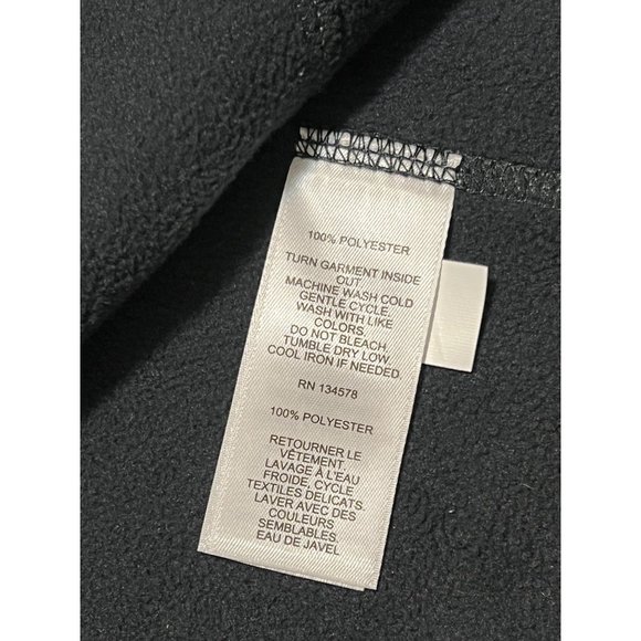 Vineyard Vines Sweater Fleece 1/4 zip Charcoal gray sweatshirt NWT Men's L Large - Picture 4 of 8